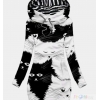SOMMERSWEAT cats black-white 0.5M