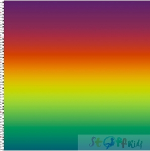 SOMMERSWEAT Regenbogen Streifen 0.5M