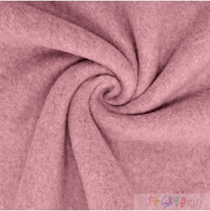 BAUMWOLLFLEECE rosa 0.5M